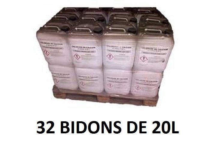CHLORE LIQUIDE PISCINE 36° Usage Professionnel Bidon 20 litres