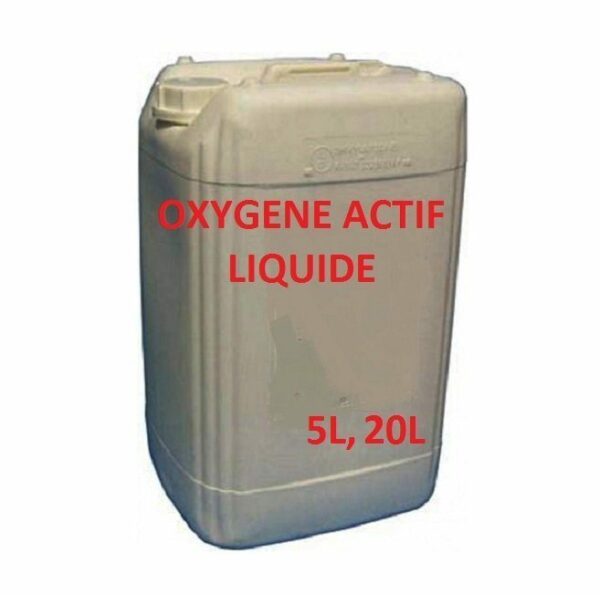 Oxygène Actif en bidon de 5L ou 20L