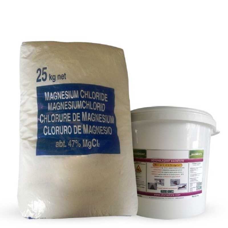 Chlorure de Magnésium pour piscine - Sac 25kg - Medisel