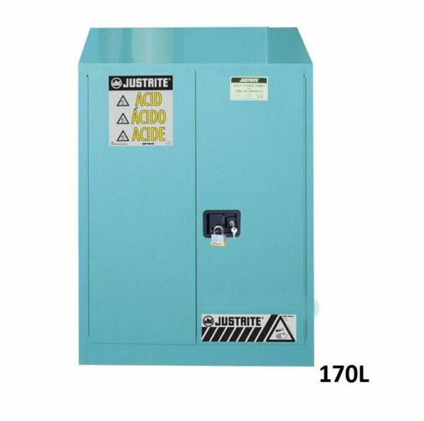 Armoire de sécurité de 170 l pour stockage produits corrosifs – Image 2